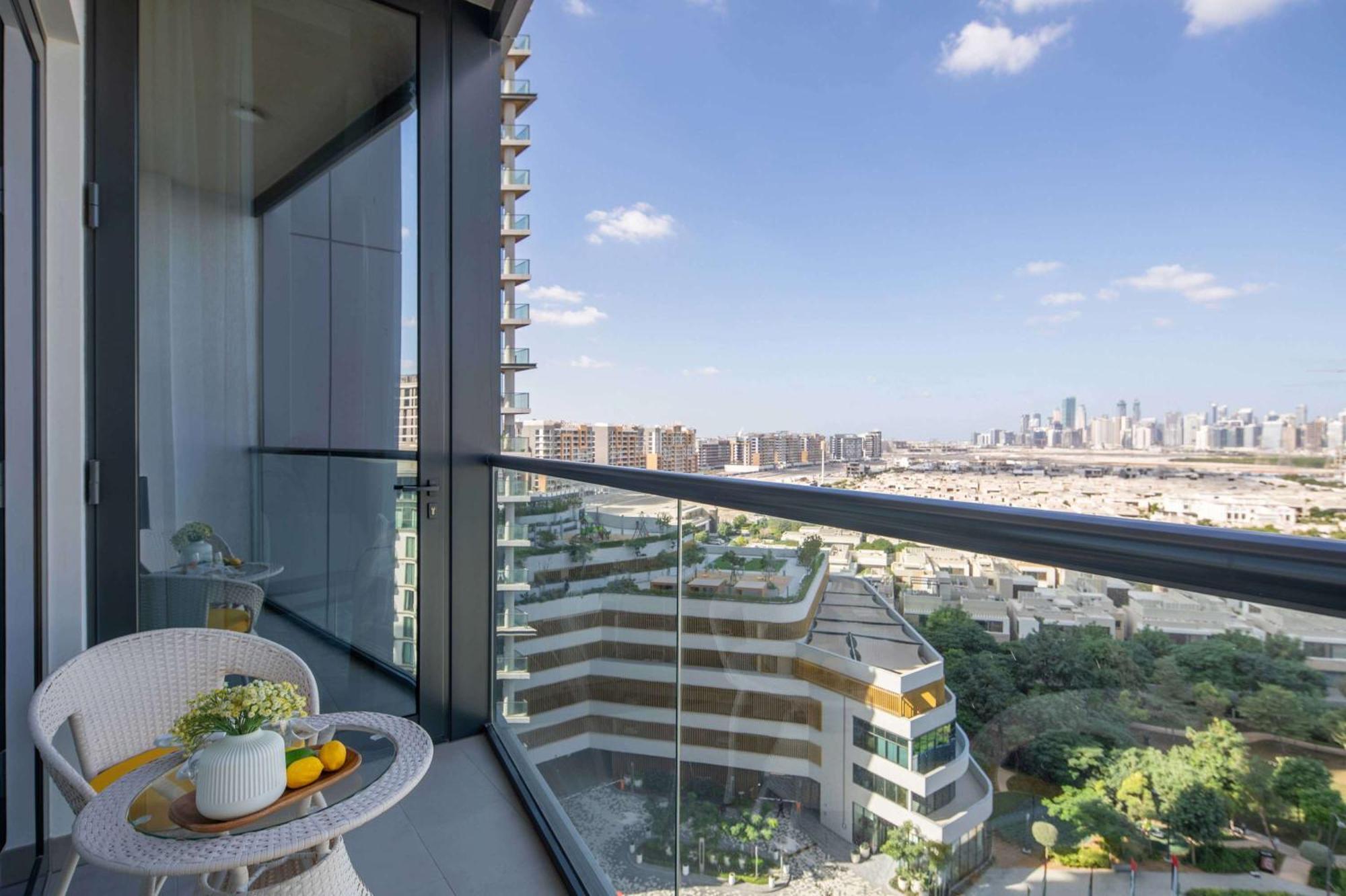 Appartamento Frank Porter - Sobha Waves 1 Dubai Esterno foto